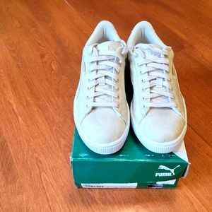 Puma Basket Denim Oatmeal - New in Box